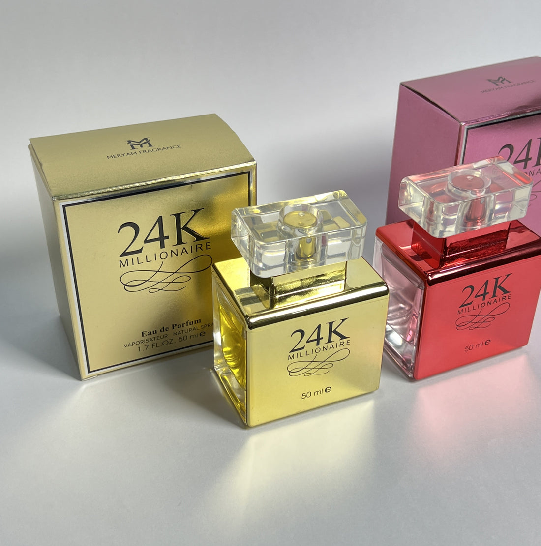 24K Millionaire Perfume For Men & Women – (Long Lasting Original Fragrance) - 50 ml